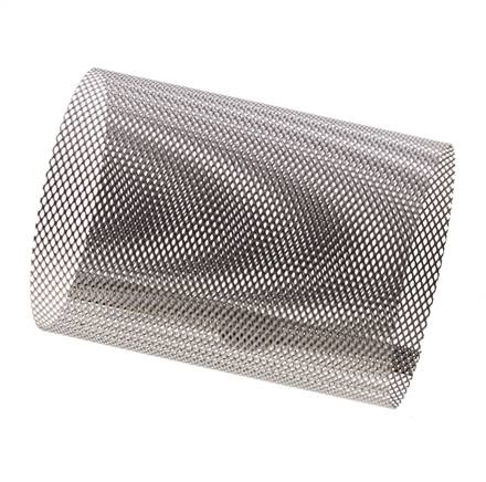 Tamis de rechange pour filtre à tamis, acier inoxydable, maille 0,5mm, 42x57mm [2 pièces]