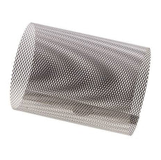 Tamis de rechange pour filtre à tamis, acier inoxydable, maille 0,5mm, 42x57mm [2 pièces]