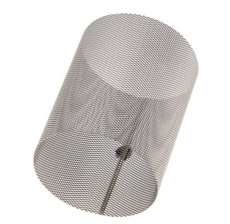 Tamis de rechange pour filtre à tamis, acier inoxydable, maille 0,5mm, 53x70mm [2 pièces]