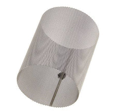 Tamis de rechange pour filtre à tamis, acier inoxydable, maille 0,5mm, 53x70mm [2 pièces]