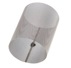 Tamis de rechange pour filtre à tamis, acier inoxydable, maille 0,5mm, 53x70mm [2 pièces]