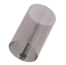 Tamis de rechange pour filtre à tamis, acier inoxydable, maille 0,2mm, 24x41mm [2 pièces]