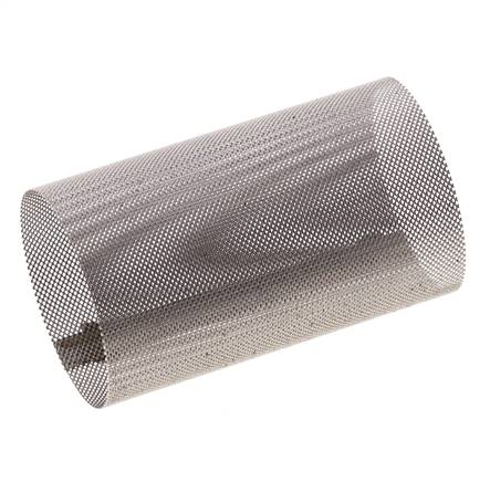 Tamis de rechange pour filtre à tamis, acier inoxydable, maille 0,2mm, 24x41mm [2 pièces]