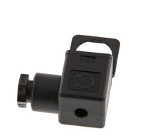 Connecteur d'électrovanne DIN 43650 forme A, taille 3, M16x1.5, 35mm, noir