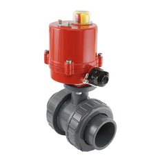 32mm 230V AC VDL 2-way PVC Electrical ball valve