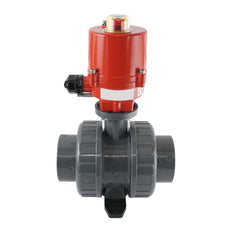 63mm 12V DC VDL 2-way PVC Electrical ball valve