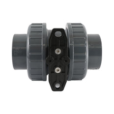 63mm 12V AC VDL 2 voies PVC Robinet à boisseau sphérique électrique