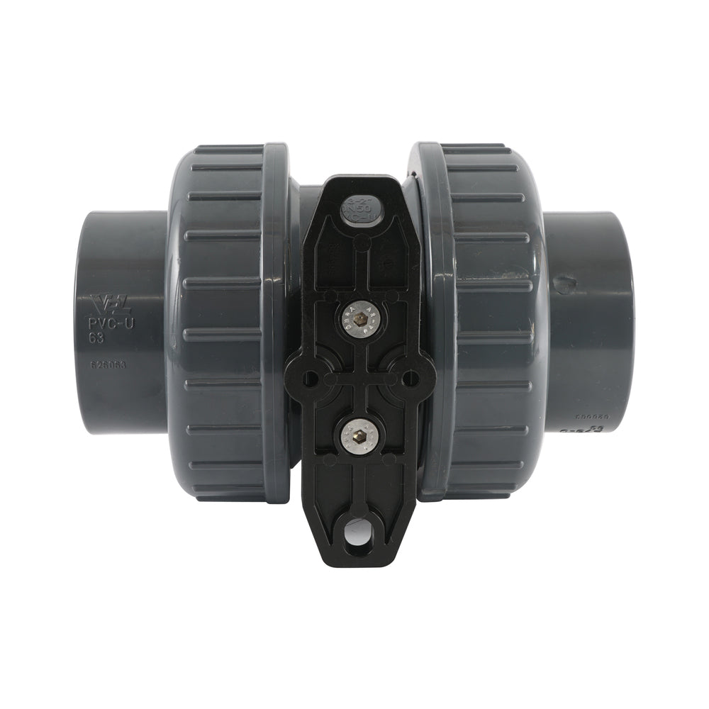 63mm 24V DC VDL 2-way PVC Electrical ball valve