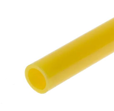 PTFE (Teflon) chemical resistant hose 2x4 mm 10 m yellow colour