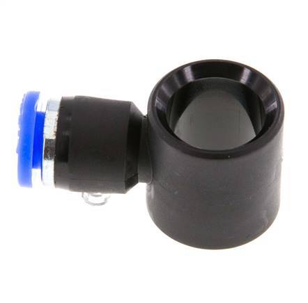 6mm L-Banjo Push-in Fitting PBT/POM NBR Banjo bolt G1/4'' [10 Pieces]