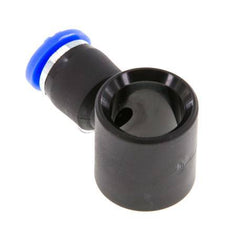 6mm L-Banjo Push-in Fitting PBT/POM NBR Banjo bolt G1/4'' [10 Pieces]