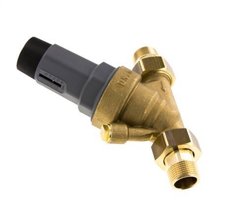 Réducteur de pression d'eau en laiton R3/4'' 56 l/min 1.5-6 bar/22-87psi Eau potable